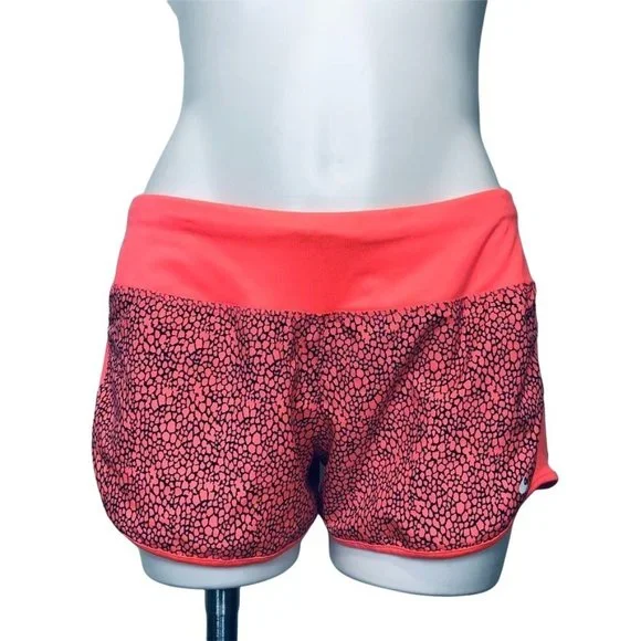 Nike Hot Coral Dri-Fit Running Shorts Women's Size Medium - Picture 1 of 4